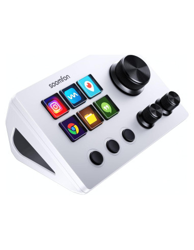 Controlador de Transmisión SOOMFON SE 6 Teclas LCD Personalizables