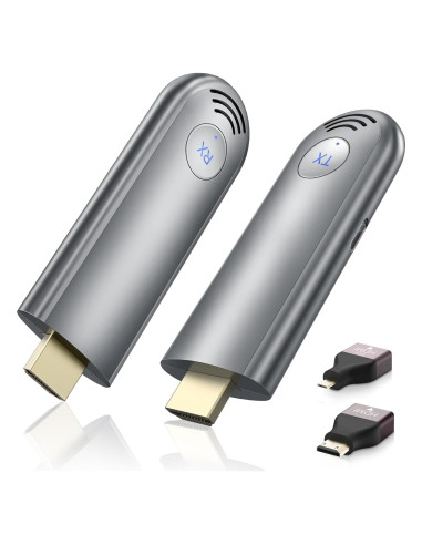 Transmisor y receptor HDMI inalámbrico TPUFO TR30 4K 30m