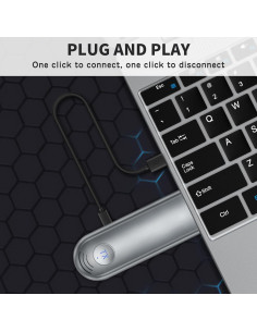 Transmisor y receptor HDMI inalámbrico TPUFO TR30 4K 30m 2