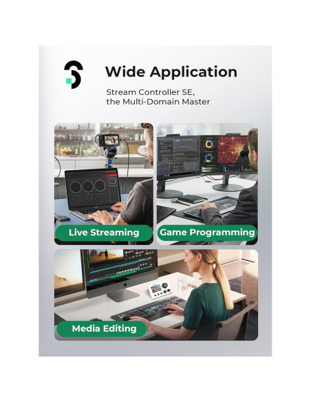 Controlador de Transmisión SOOMFON SE 6 Teclas LCD Personalizables