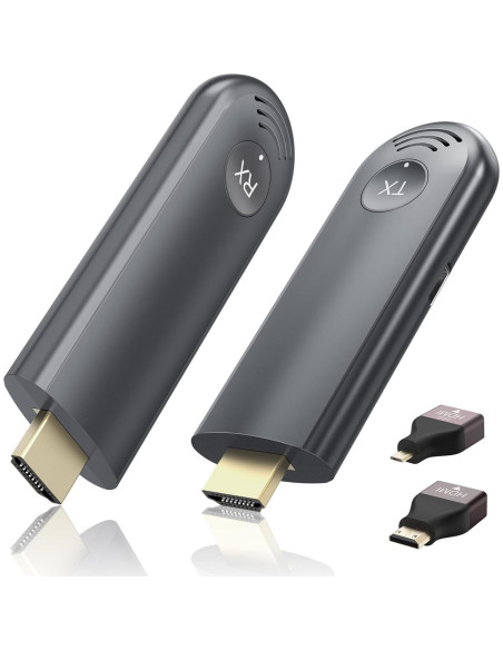 Transmisor y receptor HDMI inalámbrico TPUFO TR30 4K 30m