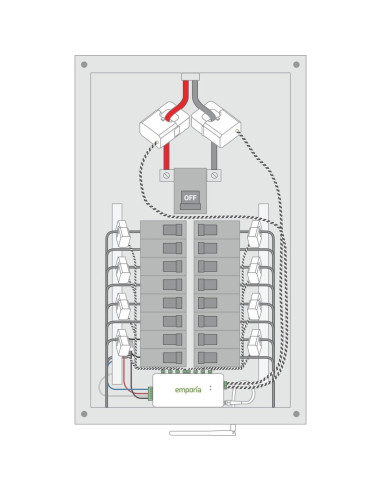 Emporia Vue 3 Monitor Energía 3 Fases 16 Sensores