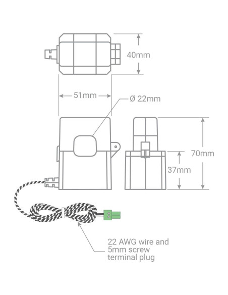 Emporia Vue 3 Monitor Energía 3 Fases 16 Sensores