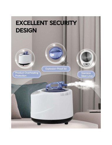 Máquina de Vapor de Sauna Simivol 2.5L Control Remoto