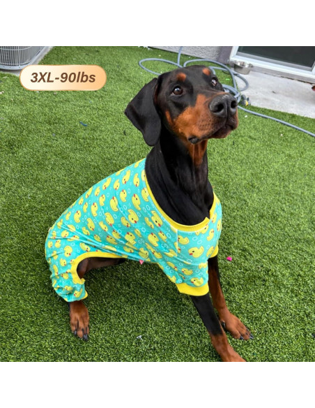 Pijamas para Perros KYEESE Terciopelo Amarillo 3X-Large Pijamas para Perros KYEESE Terciopelo Amarillo 3X-Large