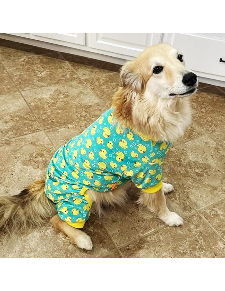 Pijamas para Perros KYEESE Terciopelo Amarillo 3X-Large Pijamas para Perros KYEESE Terciopelo Amarillo 3X-Large