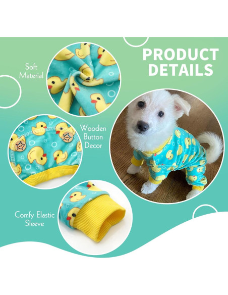 Pijamas para Perros KYEESE Terciopelo Amarillo 3X-Large Pijamas para Perros KYEESE Terciopelo Amarillo 3X-Large