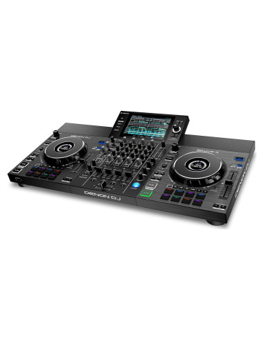 Controlador DJ Denon SC LIVE 4 con altavoces y Wi-Fi