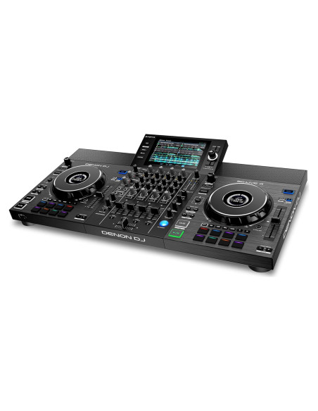 Controlador DJ Denon SC LIVE 4 con altavoces y Wi-Fi