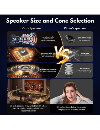 Máquina de Karaoke Bluetooth 5.3 con 2 Micrófonos y Luces