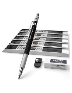 Juego de Lápices Mecánicos Nicpro 2.0 mm con Recargas