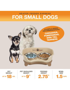 Neater Feeder Cuencos para Perros Pequeños Antiderrames 2