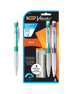 Lápices Mecánicos BIC Velocity Max 0.7mm Paquete de 2 2