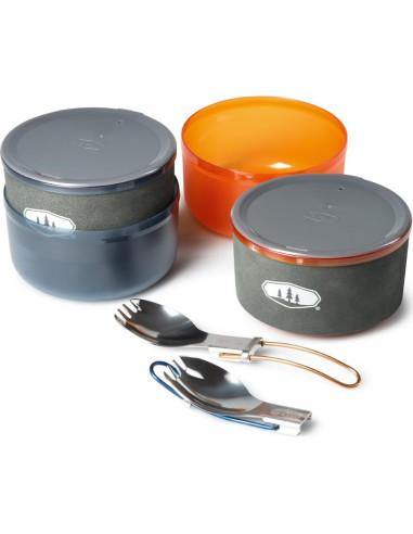 Set de Cocina para 2 GSI Outdoors Glacier Dualist 1.8L