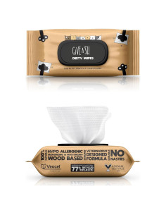 Toallitas para mascotas G.A.S 100% naturales hipoalergénicas