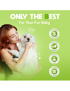 Toallitas para mascotas G.A.S 100% naturales hipoalergénicas 2