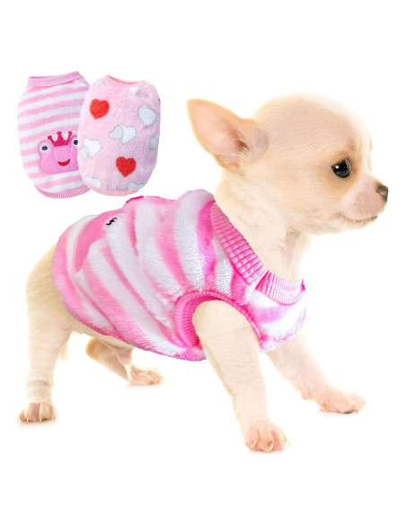 Suéter para Perro Pequeño Genérico 2 Piezas Invierno Suéter para Perro Pequeño Genérico 2 Piezas Invierno