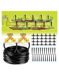 Kit de Riego por Goteo HIRALIY 30M Automático para Jardín