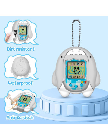 Funda de Silicona BEARDDO para Tamagotchi Original Gris