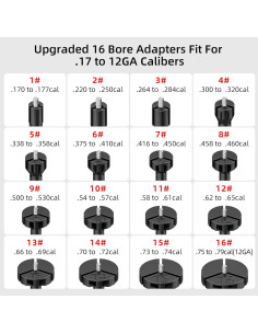 Kit de alineación EZshoot para calibres 17 a 12GA con láser rojo 2