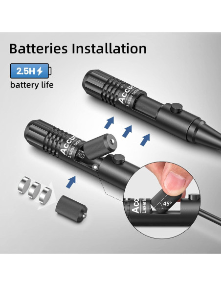 Kit de alineación EZshoot para calibres 17 a 12GA con láser rojo