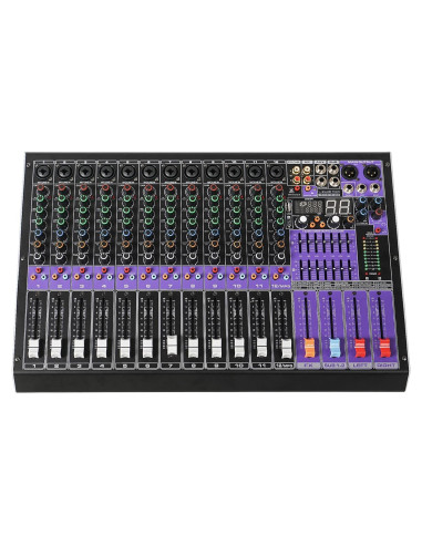 Mezclador de Audio 12 Canales Sound Town TRITON-TX1202