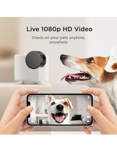 Petcube Cam 360 Paquete de 2 Cámaras WiFi HD 1080p 2