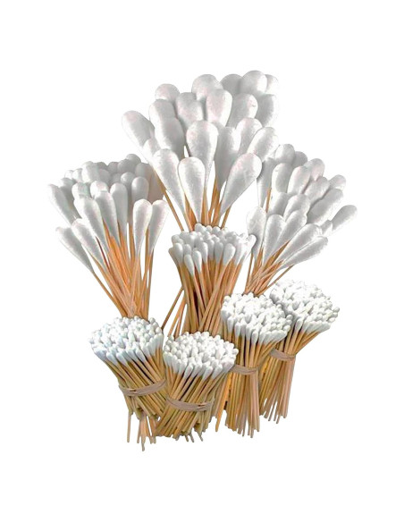 Bastones de Algodón GRIP 325 pcs - Súper Absorbentes y Bajo Pelusa