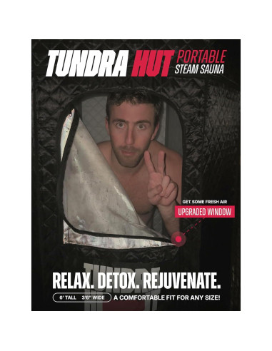 Sauna TUNDRA HUT XL Hexagonal Vapor 99 Min | THSX1