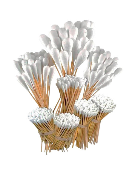 Bastones de Algodón GRIP 325 pcs - Súper Absorbentes y Bajo Pelusa