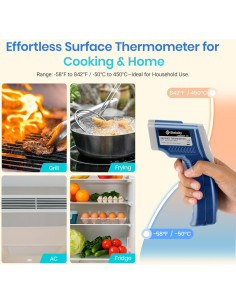 Termómetro Infrarrojo Etekcity Lasergrip 774 -50C a 450C 2