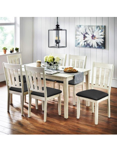 Fundas de Silla de Cuero Eeaivnm 2 PCS Impermeables Negras 2