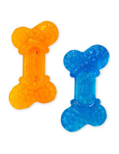 Hueso Masticable Nylabone Mantequilla y Tocino XX-Pequeño 2 Unidades