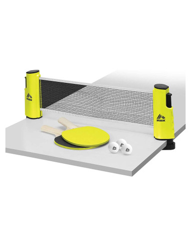 Conjunto de Viaje Ping Pong RBX Telescópica 2 Palas 3 Pelotas