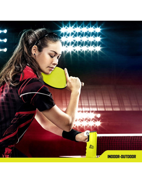 Conjunto de Viaje Ping Pong RBX Telescópica 2 Palas 3 Pelotas