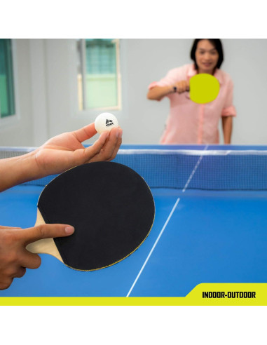 Conjunto de Viaje Ping Pong RBX Telescópica 2 Palas 3 Pelotas