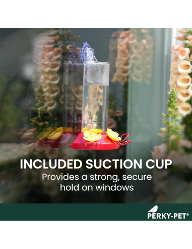 Alimentador de Colibríes Perky-Pet 217 Ventana 236 ml Iridiscente