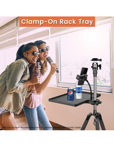 Soporte para Teléfono Móvil JS-1786-9679 Negro Ajustable