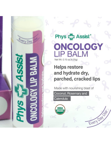 Crema Oncológica PhysAssist 113 g + Balsamo Labial Hidratante