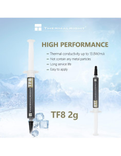 Pasta Térmica Thermalright TF8 2g 12.8W/m.k para CPU/GPU 2