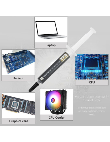 Pasta Térmica Thermalright TF8 2g 12.8W/m.k para CPU/GPU