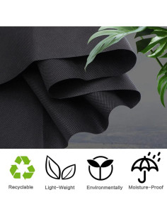 Funda de Cambric YLM1991 1m x 3m Negra para Muebles 2