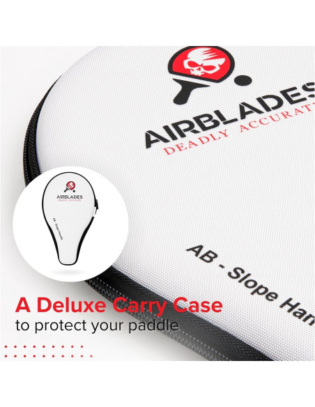 Paleta de Ping Pong AirBlades AB-5000 con Funda Dura