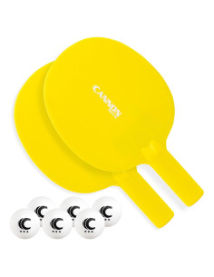 Set de Palas de Tenis de Mesa Cannon Sports - 2 Palas + 6 Pelotas