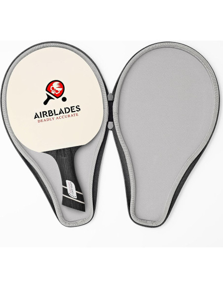 Paleta de Ping Pong AirBlades AB-5000 con Funda Dura