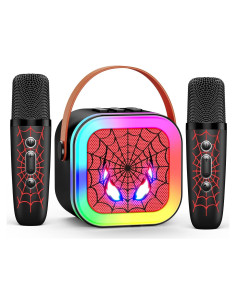 Máquina de Karaoke Mini LED JovialToyz para Niños 3-12 Años