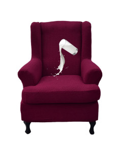 Fundas Impermeables CRFATOP para Sillones con Alas 2 Piezas