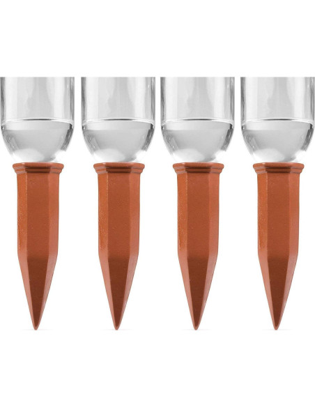 Estacas de Autorriego Modern Innovations 4 Unidades Terracota