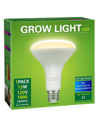 Bombilla LED de Crecimiento Briignite BR30 12W Espectro Completo