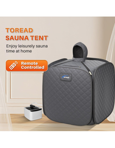 Sauna de Vapor Portátil TOREAD 1000W Plegable para Casa